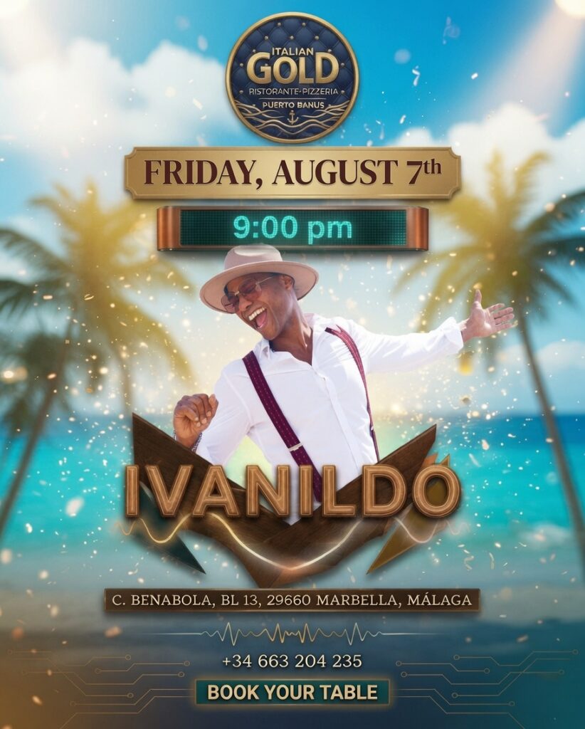 7 de agosto — Actuación en vivo de Ivanildo